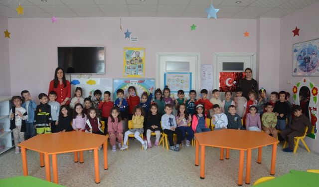 Kardelenli Minikler Okulda Bayram Geleneğini Yaşattı