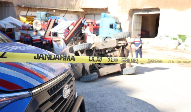 Nevşehir'de Devrilen Forkliftin Altında Kalan Genç Hayatını Kaybetti