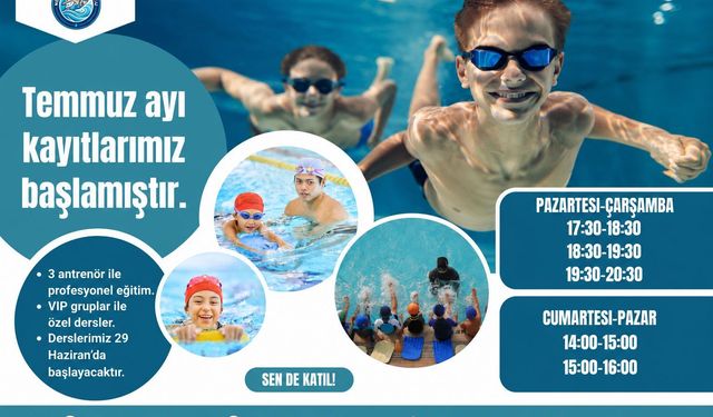 Nevşehir’de Yüzme Eğitimleri İçin Kayıtlar Başladı! 🏊‍♀️