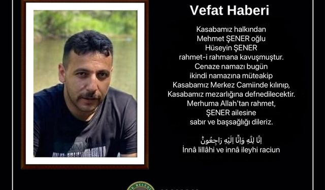 Hüseyin Şener Vefât Etti