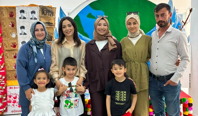 Zeynep Ana Anaokulu’nda Yıl Sonu Sergisi Büyük Beğeni Topladı