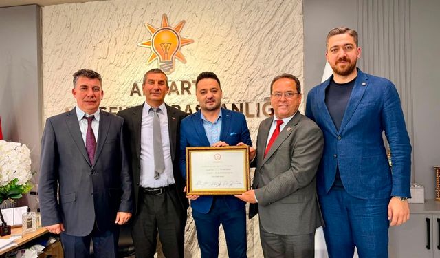 AK Parti Nevşehir İl Başkanı Muhammed Feyzi Aygün, Mustafapaşa Belediye Yönetimini Ağırladı