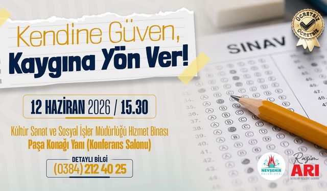 “Sınav Kaygısını Yönetme” Semineri Düzenlenecek