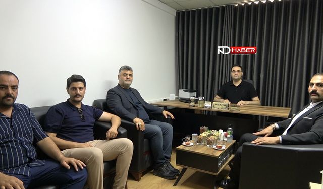 BBP Nevşehir İl Başkanı Mustafa Batmaz ve Beraberindeki Heyetten ND Haber'e Ziyaret