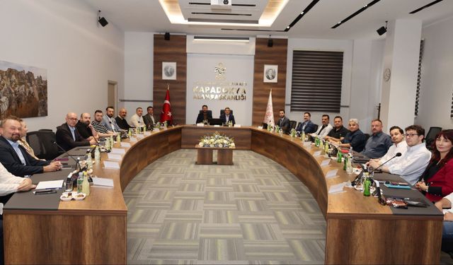 Kapadokya Alan Başkanlığı'nda Balon Sektörü Masaya Yatırıldı