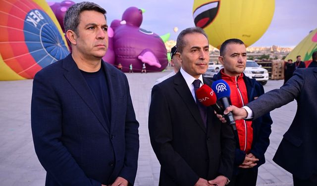Vali Hüseyin Kök, 7.Kapadokya Balon Festivali’ne Katıldı