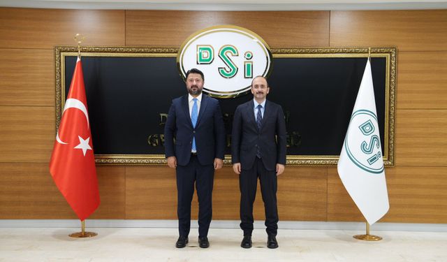 Milletvekili Emre Çalışkan'dan DSİ Genel Müdürü Mehmet Akif Balta'ya Ziyaret