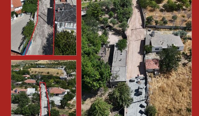 Yeniyaylacık Mahallesi'nde 7.500 Metrekarelik Kilitli Parke Taşı Yol Çalışmasında Sona Gelindi