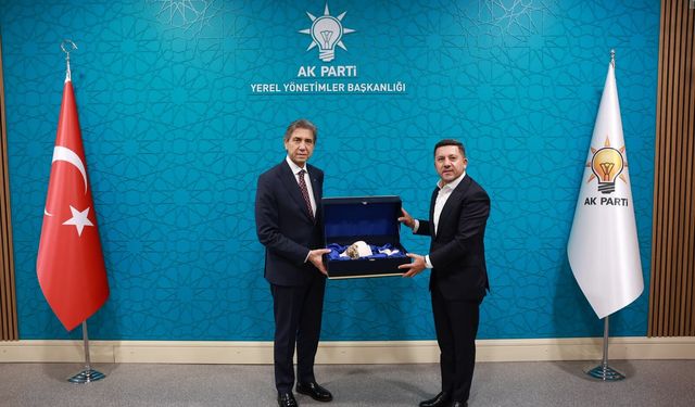 AK Parti Genel Başkan Yardımcısı Demir, Belediye Başkanı Arı’yı Ağırladı
