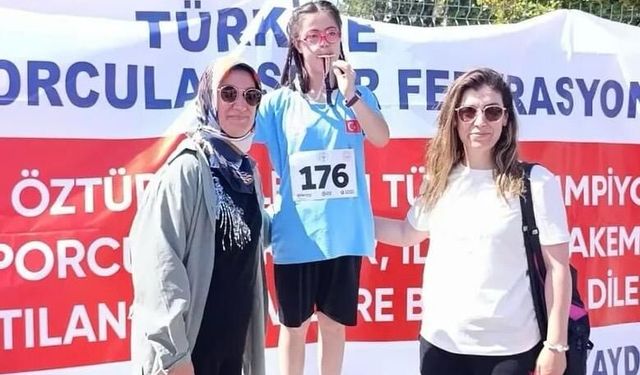 Erva Narin, Atletizmde Türkiye Şampiyonu Oldu