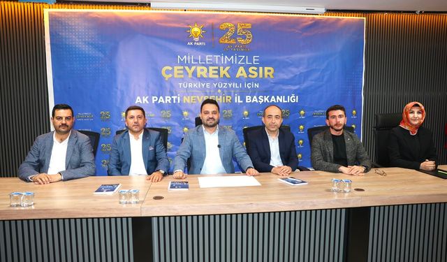 Başkan Aygün’den AK Parti’nin 25. Yılında Güçlü Mesaj: “Milletimizle Çeyrek Asır, Türkiye Yüzyılı İçin”