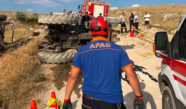 Derinkuyu’da Traktör Devrildi: 1 Kişi Hayatını Kaybetti
