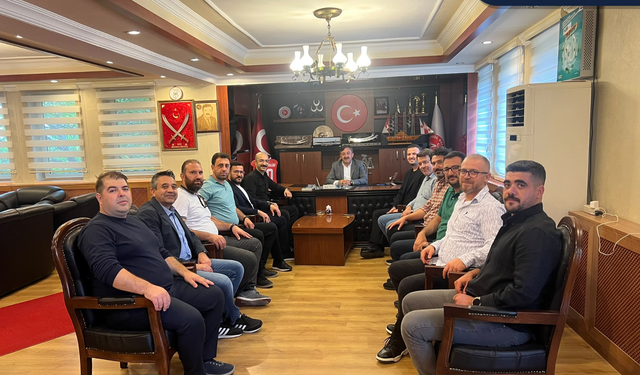 NTSO Başkan Adayı Ertaş’tan Acıgöl Belediye Başkanı EROĞLU’na Ziyaret