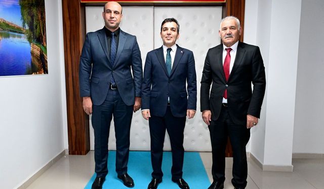 NEVESOB Başkanı Mehmet Pınarbaşı’ndan İl Emniyet Müdürü Sinan Dallı’ya Hayırlı Olsun Ziyareti