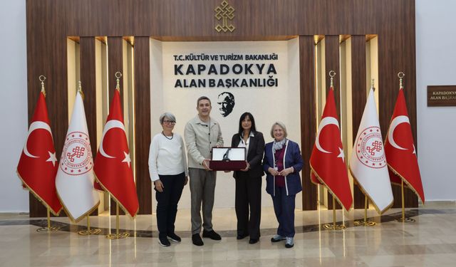 Aslanbay, İtalya Tuscia Üniversitesi Rektörü ve Heyetini Kabul Etti
