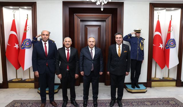 Pınarbaşı'dan Emniyet Genel Müdürü Ali Fidan’a Ziyaret
