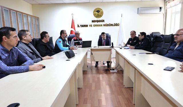 Afetlere Hazırlık Toplantısında Kurumlar Arası Koordinasyon Değerlendirildi