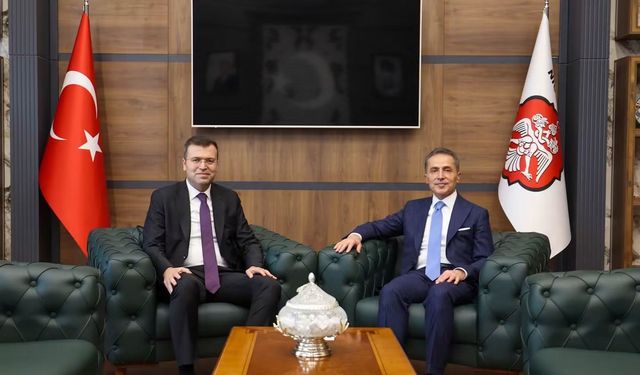 Vali Hüseyin Kök’ten Niğde Valisi Nedim Akmeşe’ye Ziyaret