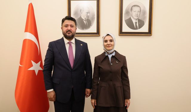 AK Parti Nevşehir Milletvekili Emre Çalışkan’dan Bakan Mahinur Özdemir Göktaş’a Ziyaret