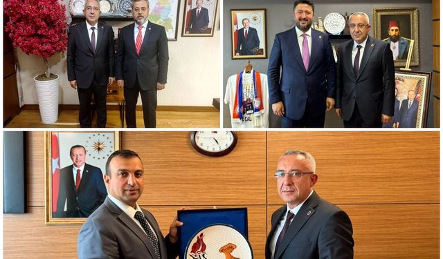 Gülşehir Belediye Başkanı Erkan Çiftci Ankara’da  Temaslarda Bulundu