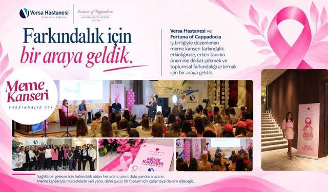 Özel Versa Hastanesi ve Fortuna Otel’den Meme Kanseri Farkındalığı İçin Anlamlı İş Birliği
