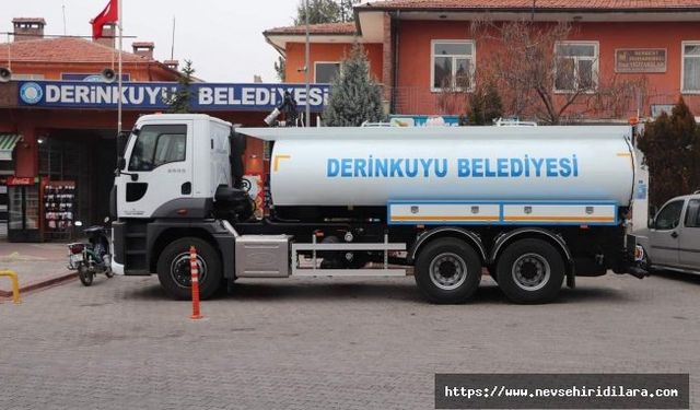 Derinkuyu Belediyesine 2020 Model Hibe Arazöz Aracı