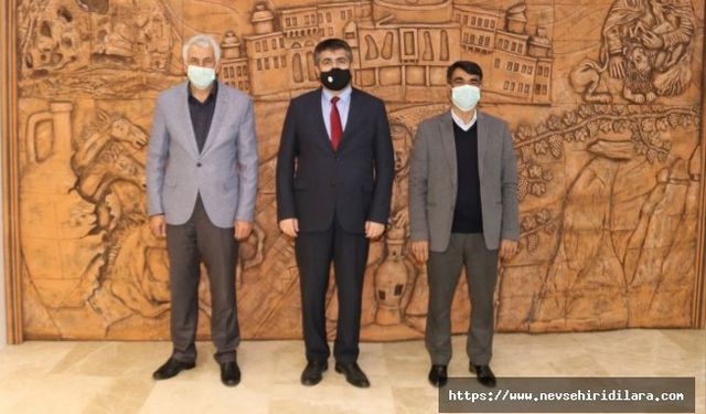 Derinkuyu İl Genel Meclis Üyelerinden Nevü Rektörü Aktekin’e Ziyaret