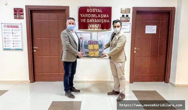 Ortahisar'dan İzmir'e 100 Adet Battaniye