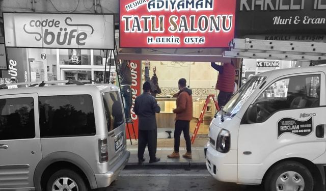 Meşhur Adıyaman Tatlı Salonu Açıldı