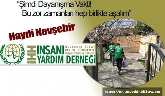 Haydi Nevşehir Şimdi, Dayanışma Vakti