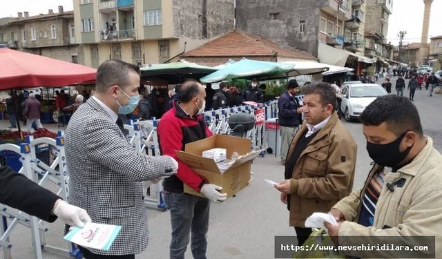 Nevşehir Alperen Ocakları Bin Adet Ücretsiz Maske Dağıttı