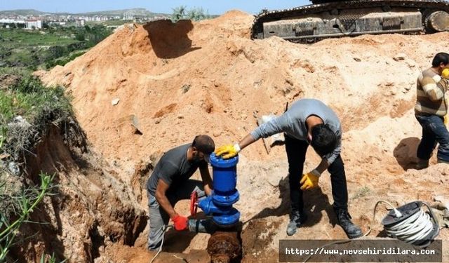 Arızanın Giderildiği Mahallelere Yeniden Su Verilmeye Başlandı