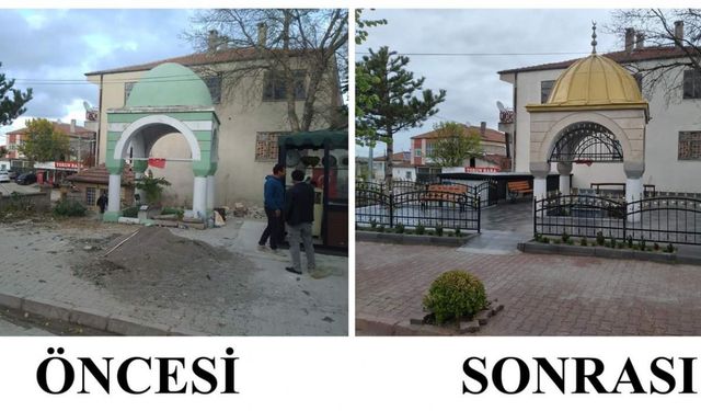 Kozaklı'da Kozoğlu Türbesi Yeni Bir Görünüme Kavuştu