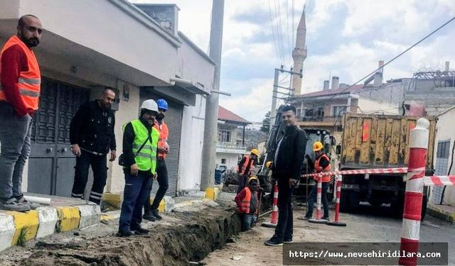 Nar Kasabası'nda Doğalgaz Çalışmaları Başladı