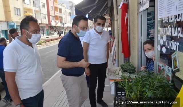 Yanar,çiftçi Ve Sönmez Gülşehir Halkıyla Hasbihal Ettiler