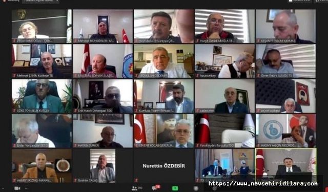 Başkan Salaş, Video Konferansla Pakdemir İle Görüştü