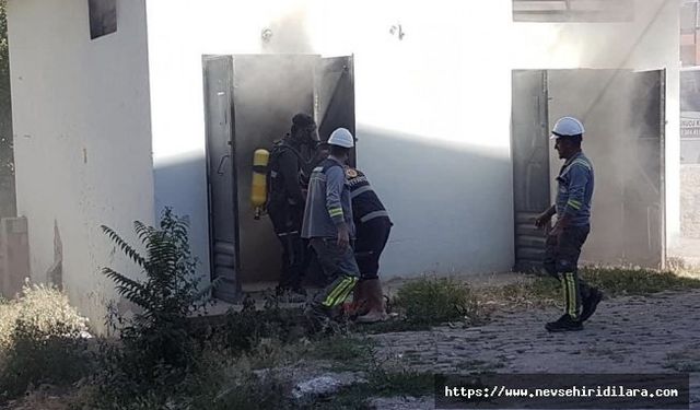 Gülşehir’de Yangın Meydana Geldi