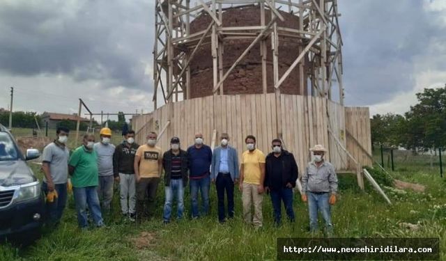 Türkiye’de Tek Olan Kerpiçerpiçten Yeldeğirmeni Restore Ediliyor