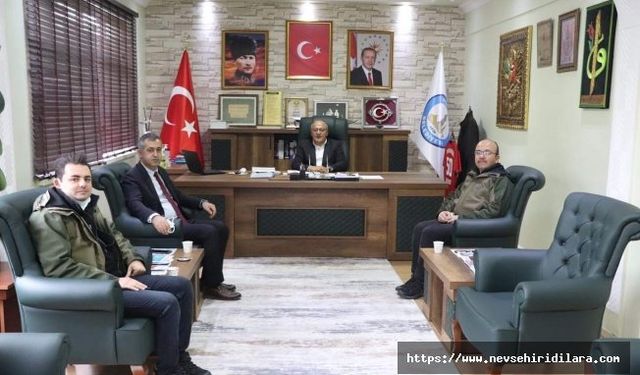 Doğa Koruma Ve Milli Parklar İl Müdürlüğünden Başkan Aksoy'a Ziyaret