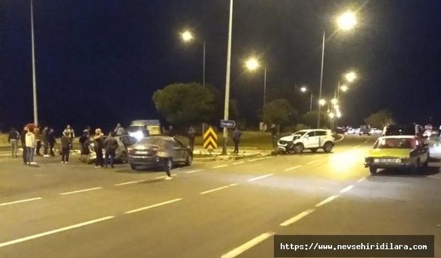 Avanos Yolunda Trafik Kazası