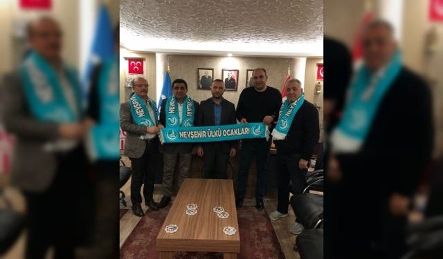 Ülkü Ocakları, Mhp’li Başkanları Ağırladı