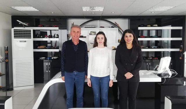 Kaymakam Emine Karataş Yıldız , Kozmetik Fabrikasını Ziyaret Etti