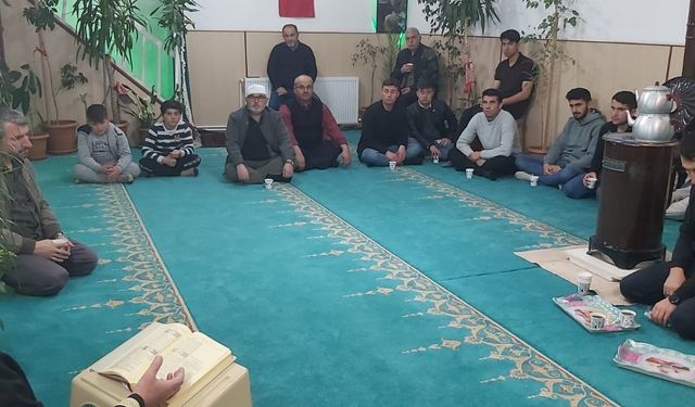 Nar Kasabası Eseoğlu Camii'nde İftar Coşkusu