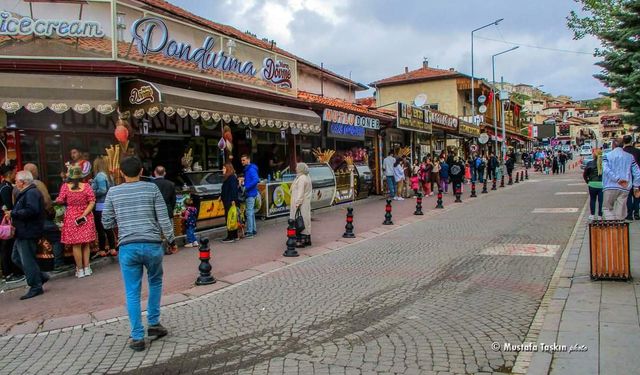 Bayramda Bunalan Soluğu Avanos'ta Aldı