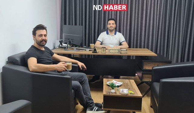 Fatih Yıldız Saç Tasarım Merkezi'nden ND Haber'e Hayırlı Olsun Ziyareti