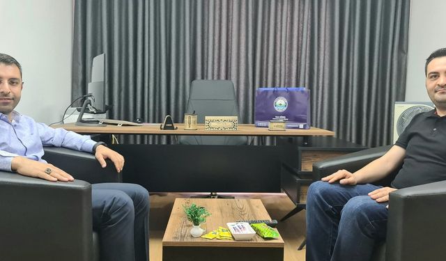Karapınar Belediye Başkanı Yasin Güneş'ten ND Haber'e Hayırlı Olsun Ziyareti