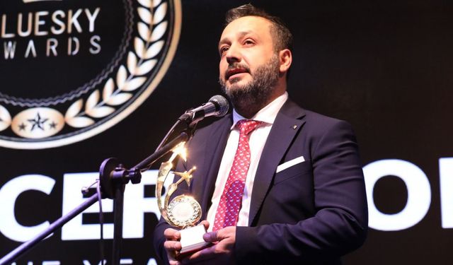 Bluesky Awards Havacılık Başarı Ödüllerinde Halis Aydoğan Rüzgarı