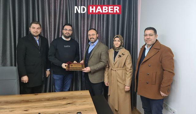 Ak Parti Nevşehir Heyetinden ND Haber'e Ziyaret 
