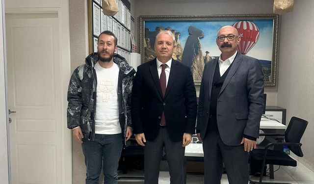 Nevşehir Emniyet Müdürü Ali Loğoğlu’ndan Uluer'e Ziyaret 
