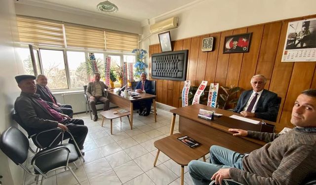 Ortahisar Belediye Başkanı Mustafa Ateş'ten Başkan Genç'e Tebrik Ziyareti